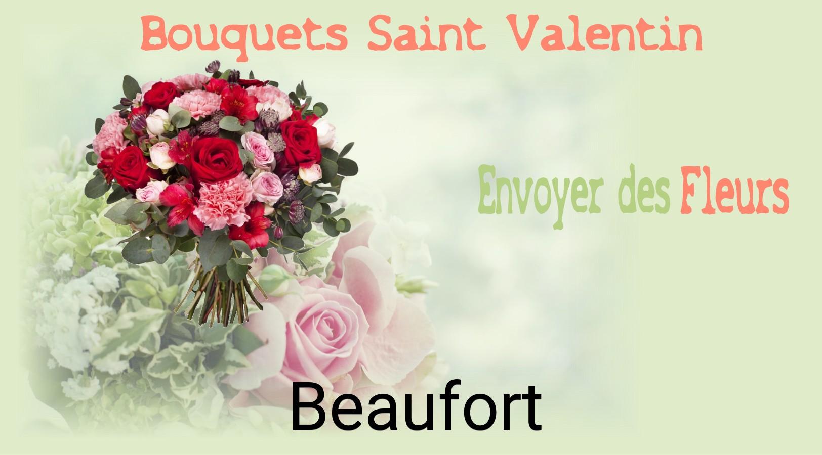 Roses de Saint-Valentin livrées à Beaufort